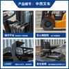 抱夾式四輪叉車