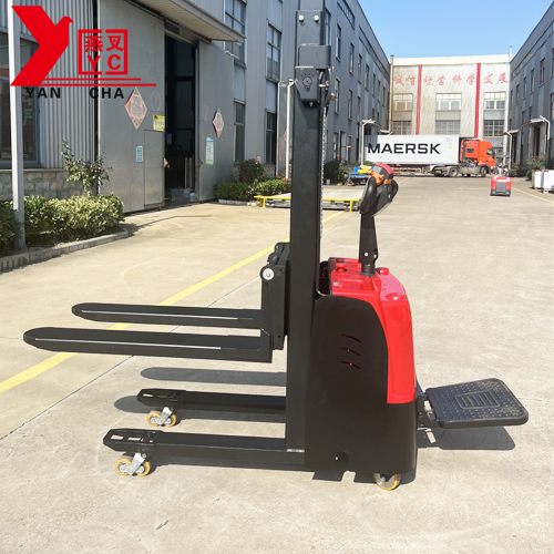 全電動雙提升堆垛車