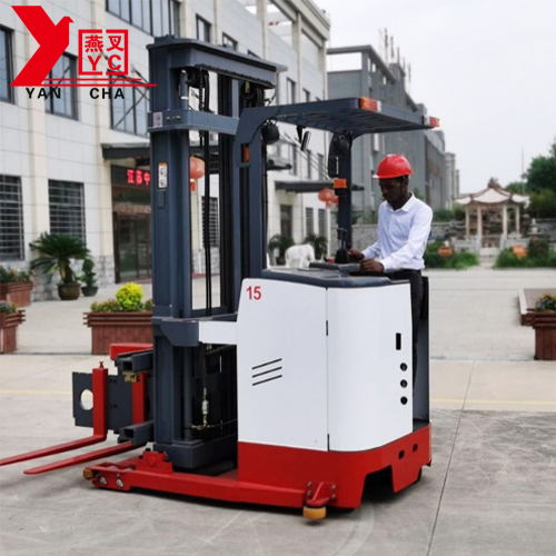 站駕式全電動三向叉車